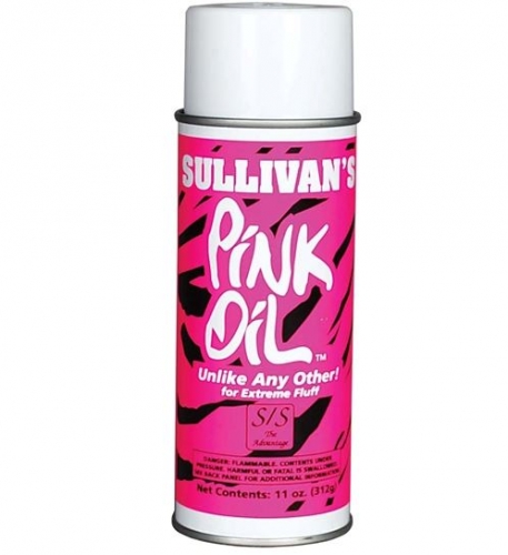 Sullivans Pink Oil will give your steer, sheep, or goat great volume on show day
