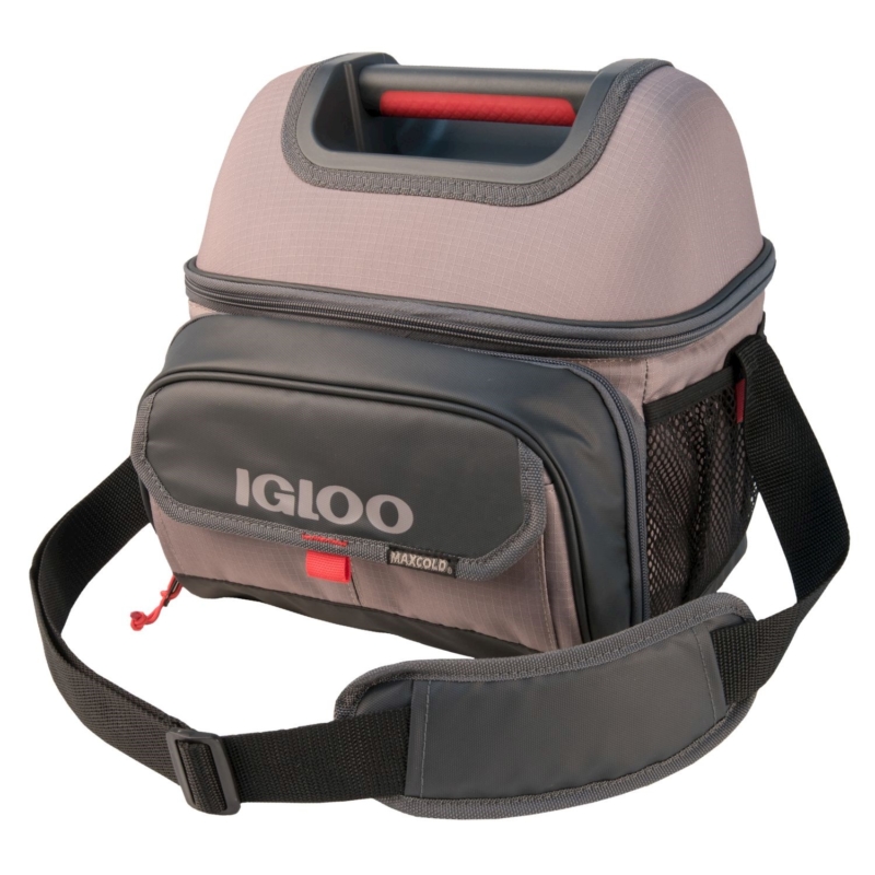 Igloo Cooler Bag Hard top grip 22 grey in color