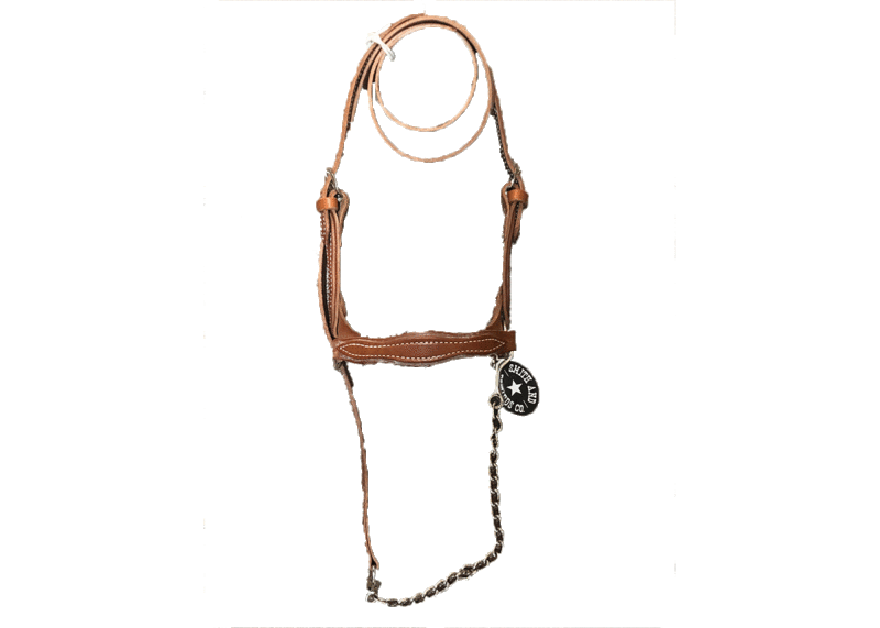 Leather Cow Show Halter