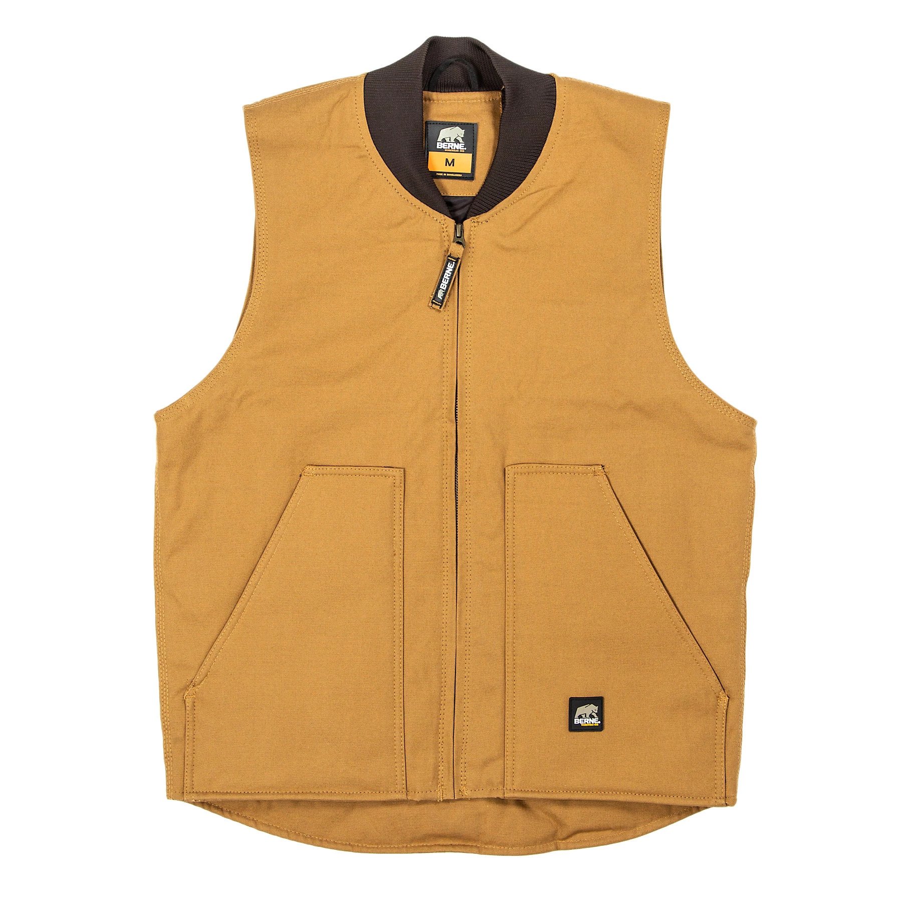 Mens Winter Vest  Duck workman Berne - Bear River Valley Co-op