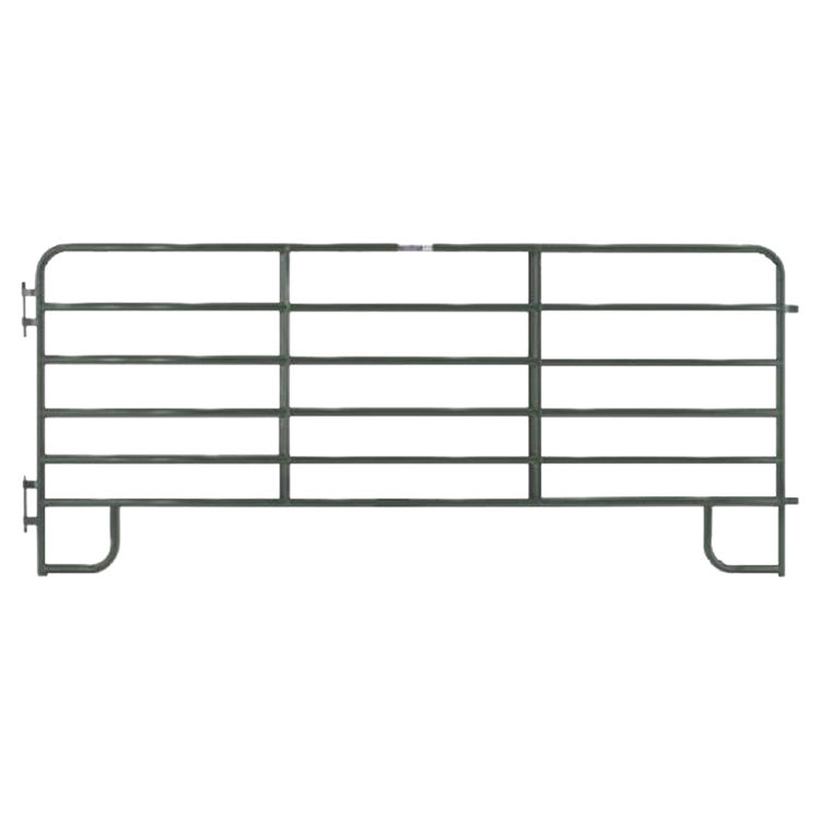 Tarter gate heavy duty livestock panel comes in 10 ft., 12 ft., 14 ft., 16 ft., and come in green, red, and brown
