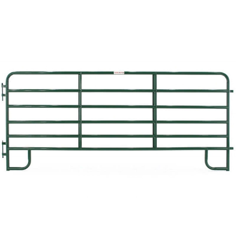 Tarter gate heavy duty livestock panel comes in 10 ft., 12 ft., 14 ft., 16 ft., and come in green, red, and brown
