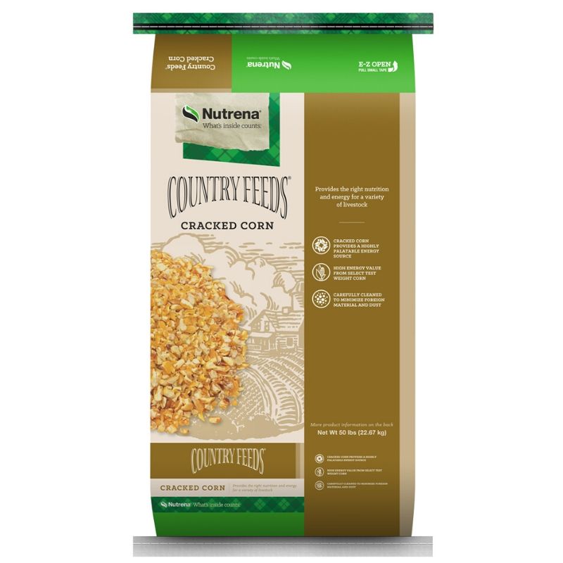 Cracked Corn Country feeds by Nutrena 50 lb. bag