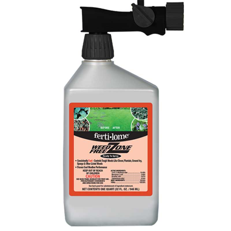 Weed Free Zone Ready to use 32 oz. broadleaf herbicide spray