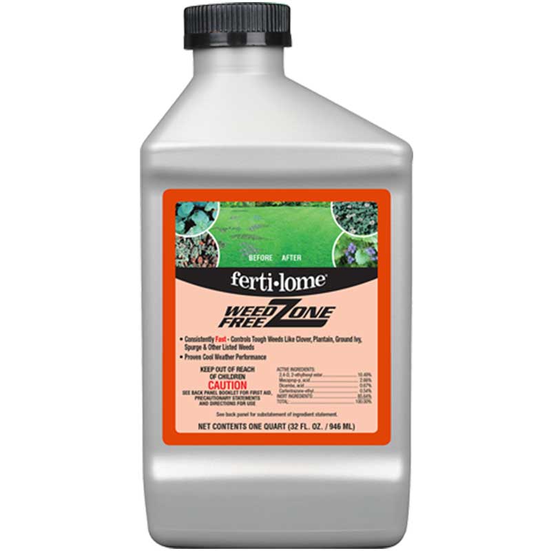 Weed Free Zone 32 oz. Weed control for your lawn, broadleaf herbicide