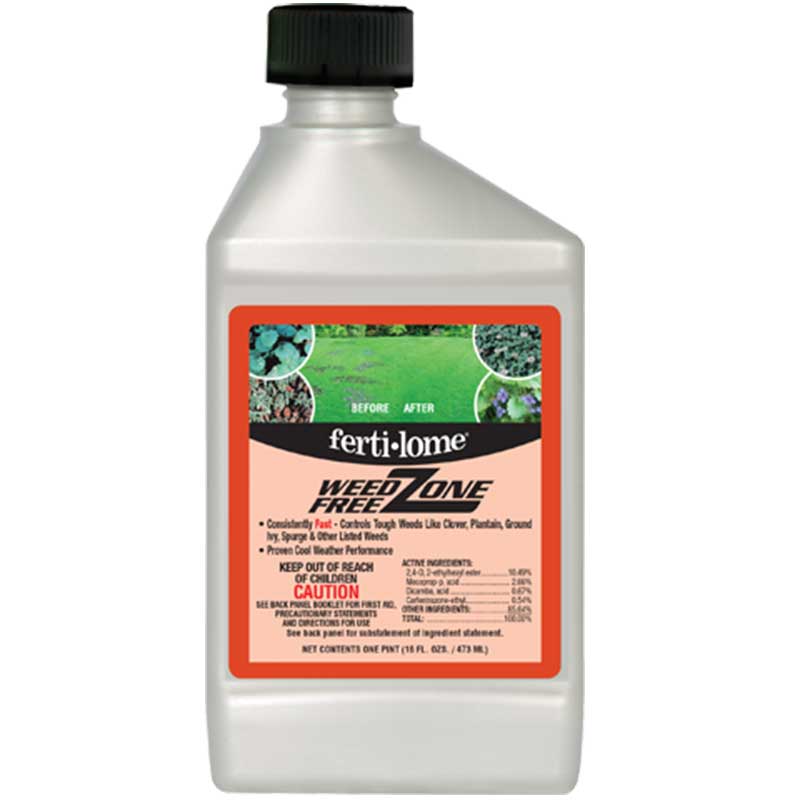 Weed Free Zone 16 oz. Weed control for your lawn, broadleaf herbicide