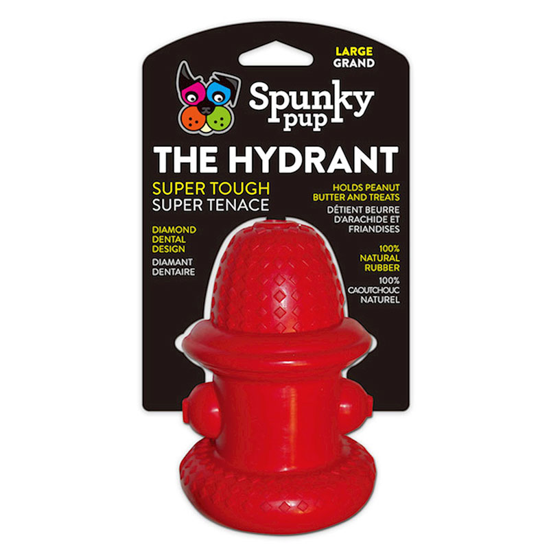 Dog Toy Rubber Fire Hydrant Large