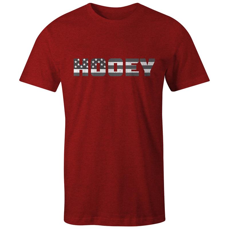 Hooey Patriot T-Shirt Red