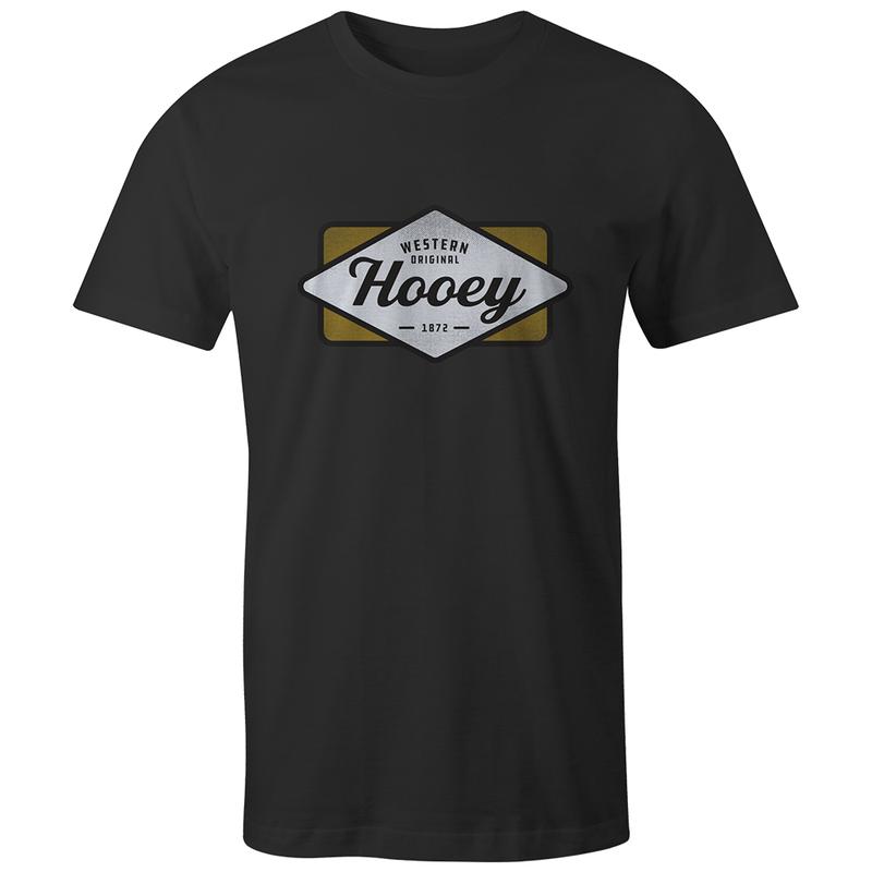 Hooey Diamond T-Shirt Black