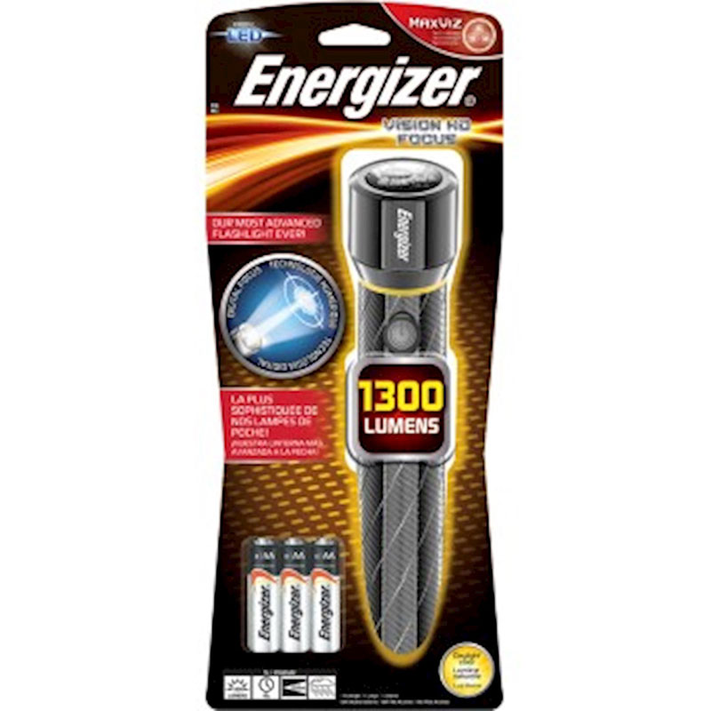 Energizer Performance Flashlight Light with Digital Focus