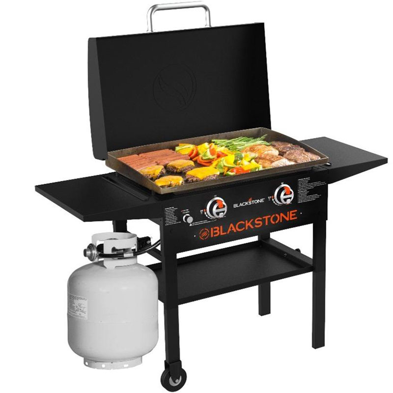 Blackstone griddle grill 28 inch with hood