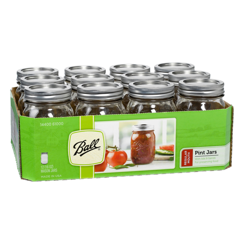 Regular Ball Pint Jars, great for canning