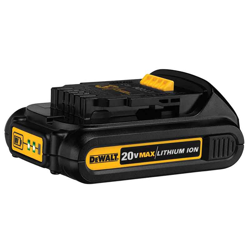 DeWALT BATTERY 20V LITHIUM 1.5 AMP-DCB201