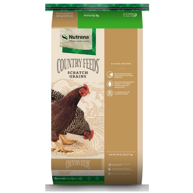 Country Feeds Scratch Grains Nutrena 50 lb. ba