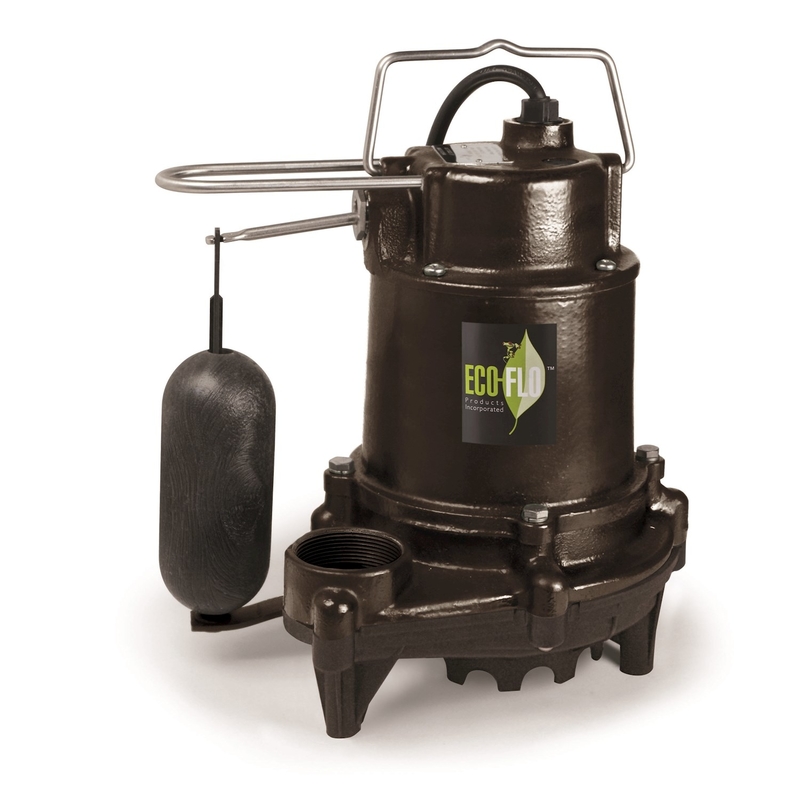 Sump Pump 1/3 HP Cast Iron