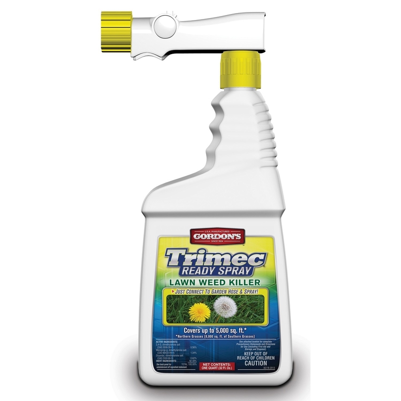 Trimec broadleaf herbicide weed killer with garden horse attachment 32 oz.