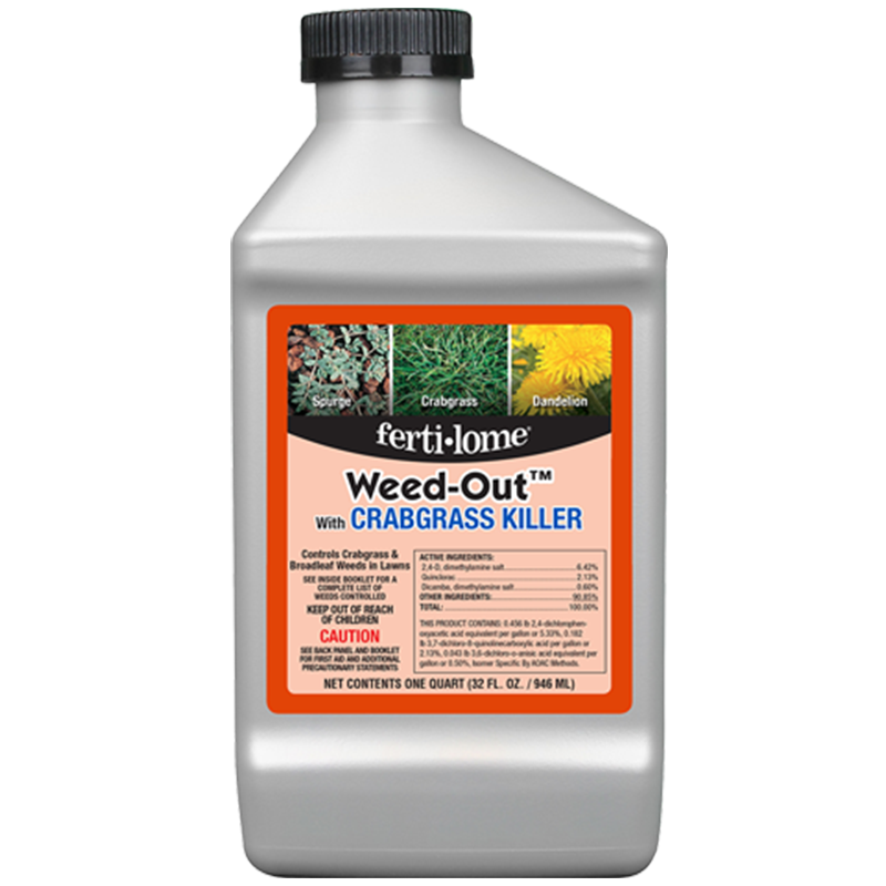 Weed out with crabgrass killer concentrate 32 oz