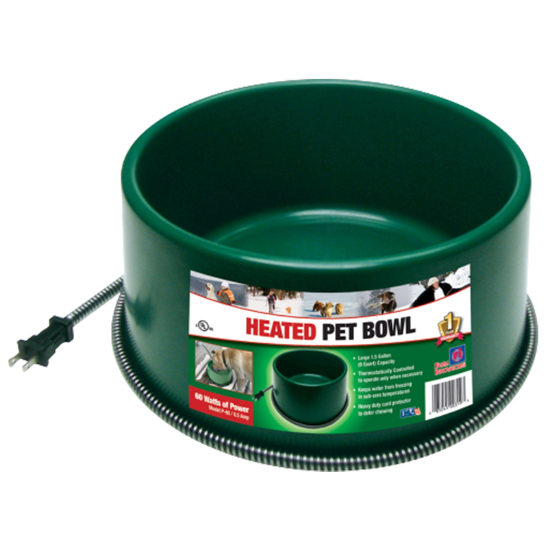 Heated Pet Bowl 1.5 Gal