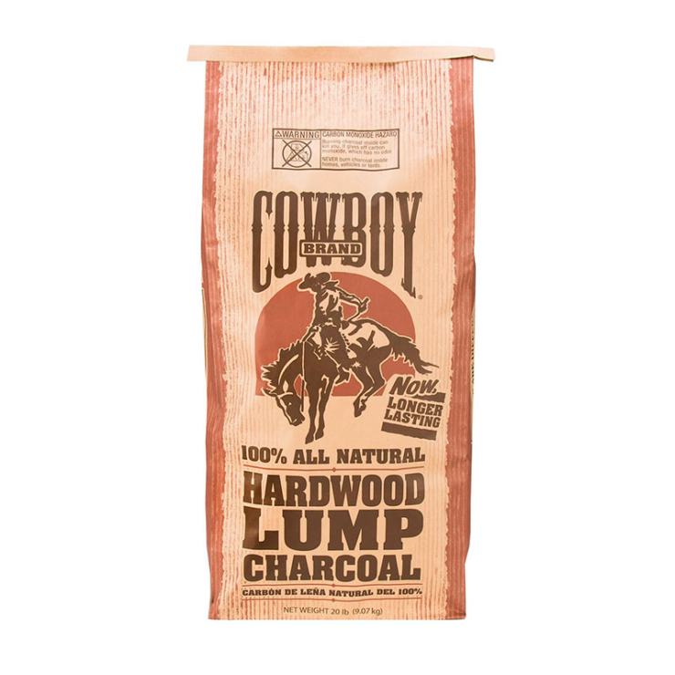 Lump Charcoal 20lb Cowboy Bear River Valley Coop